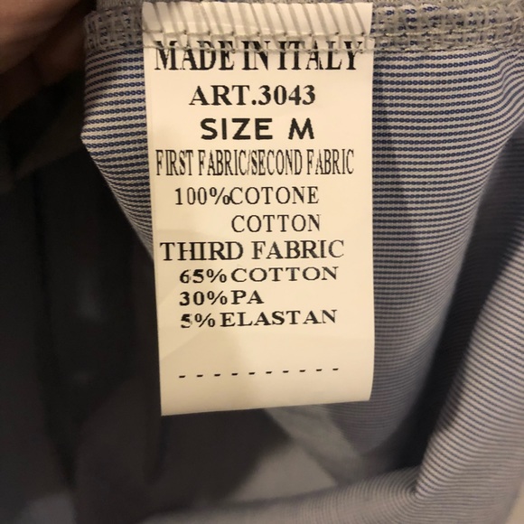 Alessia Pacini Mixed Media Seersucker Eyelet Top - Picture 7 of 8